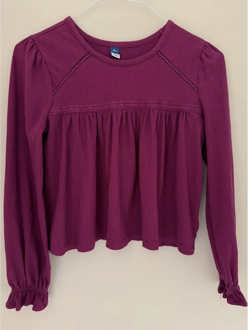 XL14/16 Old Navy peasant top